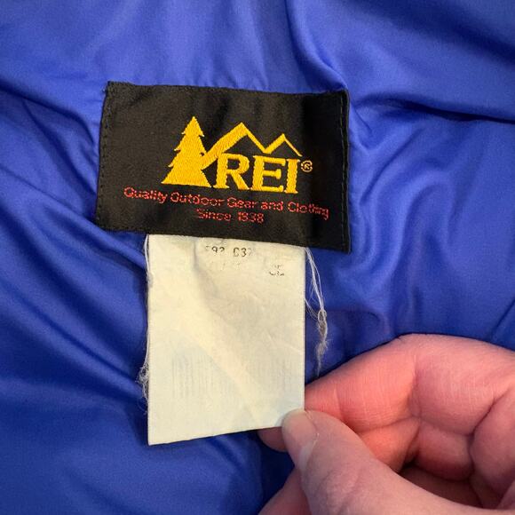 Vintage 90s REI goose down puffer vest, medium - Picture 11 of 12